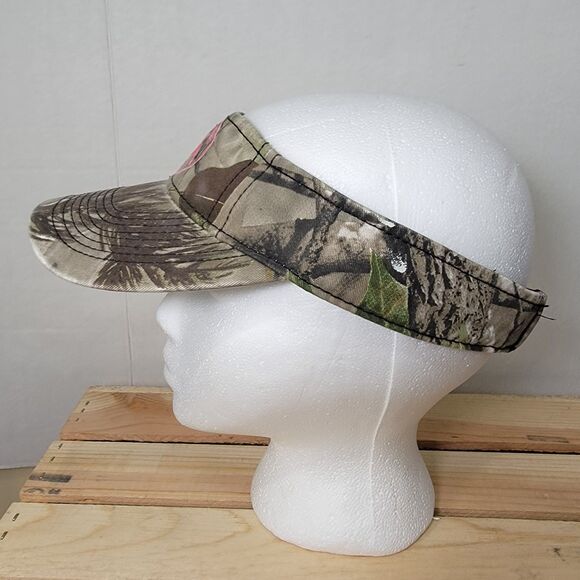 The Game Duck Commander Visor Camo & Pink w/ Adjustable Back - Picture 3 of 7